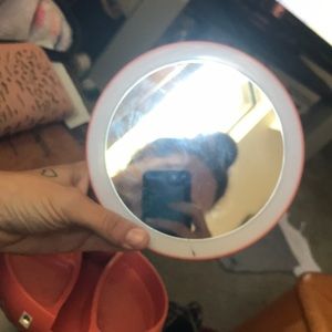 Make up mirror with lights